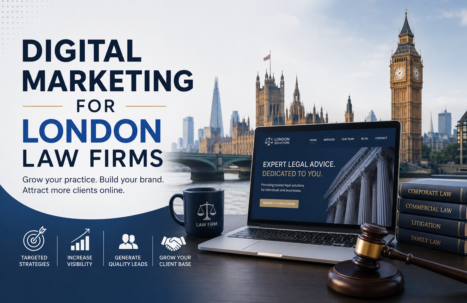 Digital Marketing for Law Firm London